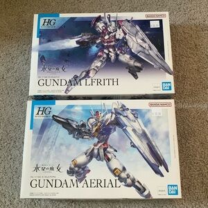 Gundam HG Aerial & Lfrith Model Kits